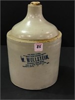 1 Gal Stoneware Jug Front Marked