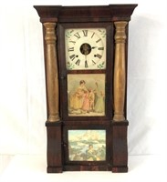Seth Thomas Triple Decker  Mantle Clock