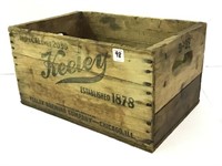 Wood Adv. Beverage Box-Keeley Brewing Co.