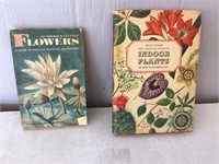 2 BOOKS - FLOWERS & INDOOR PLANTS
