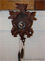 German Walnut Cuckoo Clock