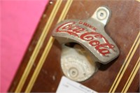 coca cola bottle opener , wall hung