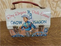 ROY ROGERS CHOW WAGON DOME LUNCH BOX