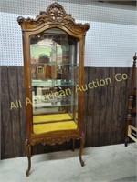 VINTAGE FRENCH CURIO CABINET