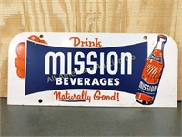 METAL DRINK MISSION BEVERAGES RACK TOPPER