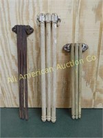3 ASSORTED ANTIQUE DRYING RACKS