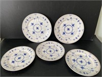 Royal Copenhagen Blue Fluted Plates