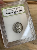 1952 Early Jefferson Nickel Coin