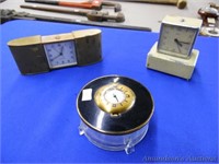 Set of 3 Table Top Clocks