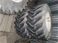 Bridgestone 15.5/ 60-18 tires and rims