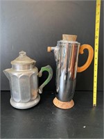 2 Vintage Coffee Pots