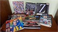 Collection of pop culture books, magazines, etc