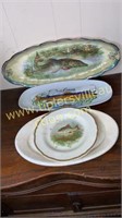 Fish platters and ironstone