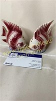 Angel fish salt and pepper shakers