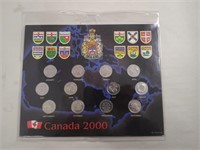 Ensemble numismatique Canada 2000 de collection: