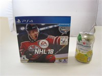 Pack PS4 jeu vidéo + figurine de collection NHL18