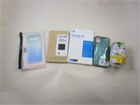 4 case/protections d'écran pour smartphone