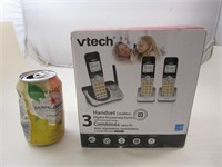3 téléphones fixes VTech