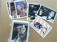Lot de cartes Hockey classic original 6 inclus