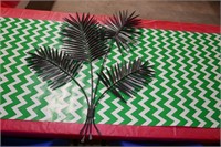 Metal Palm Decorator Piece