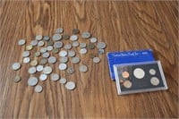 Foreign & Domestic Coin Lot