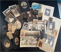 Antique Vintage Photos Some Tintypes & Cabinet