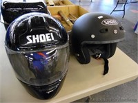 Pair of Shoei Helmets, Size Small, Used