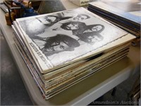 Stack of Various Records