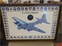 Double Sided B-17 Poster and Schematic