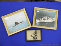 Set of 3 Military Pictures