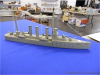 Wooden Model Ship - Destroyer