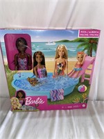 BARBIE POOL DOLL AND PLAYSET