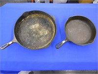 2 Piece Wagner Ware Skillets