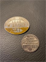 Vintage Chauffeur License Badges