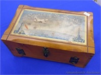 Spirit of St. Louis Pine Jewelry Box