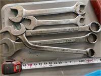 Lot of 5 large wrench’s
