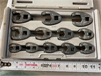 Open end wrench set. 1/2”, 3/8”