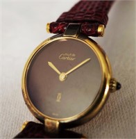 VINTAGE  CARTIER WOMEN'S WRISTWATCH