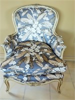 BERGERE CHAIR WITH DOWN CUSHION