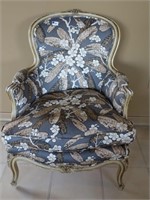 BERGERE CHAIR WITH DOWN CUSHION