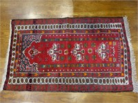 VINTAGE PERSIAN MEHRABAN RUG