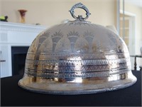 SILVER PLATE MEAT DOME