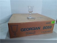 (36)  Libbey - Georgian - 5oz Hot Whiskey Glasses