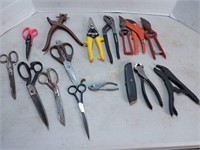 Tin Snips, Vise Grip & Scissor