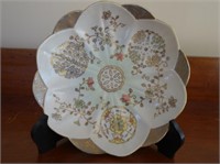 HAND DECORATED ORIENTAL BOWL