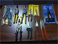Pliers, Tin Snips, Misc Tools - Some New in Pkg