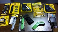 Assortment of Utility Knives - New