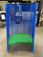 RETRO BLUE AND GREEN CHAIR