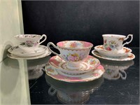 3X C/S/P -ROYAL ALBERT "CATSWOLD" , "LADY CARLYLE"