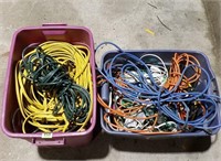 (2) Bins of Extension Cords